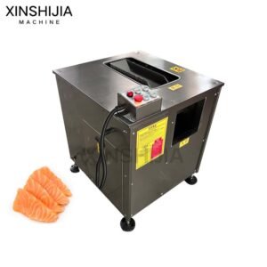 stainless steel fresh catfish trout tilapia smoke sashimi salmon fish slicing machine