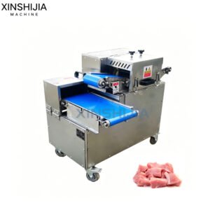 fresh chicken breast pork beef fish meat cube cutting dicing machine for restaurant